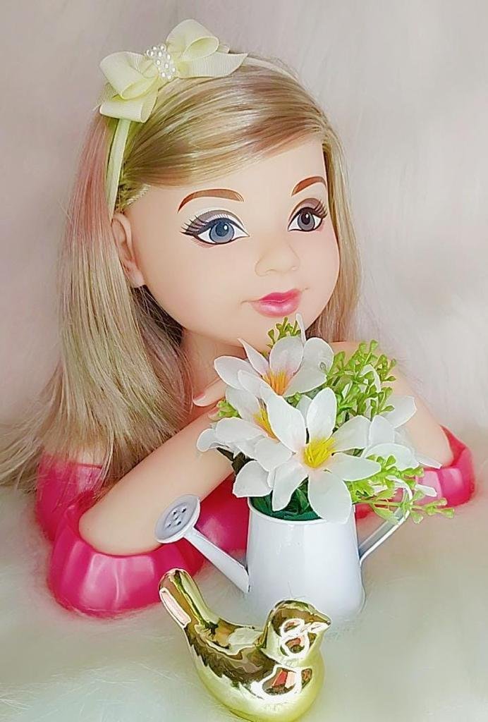 Faixa Belli Lacinho Amarelo Claro