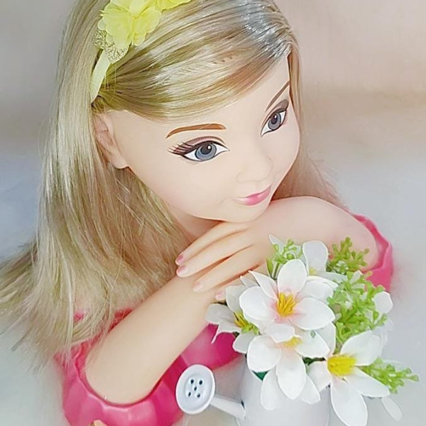 Faixa Belli Flores Amarelo Claro