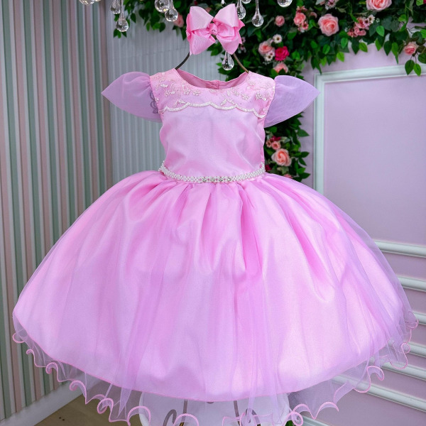 Vestido Marie Rosa Bebe Carina
