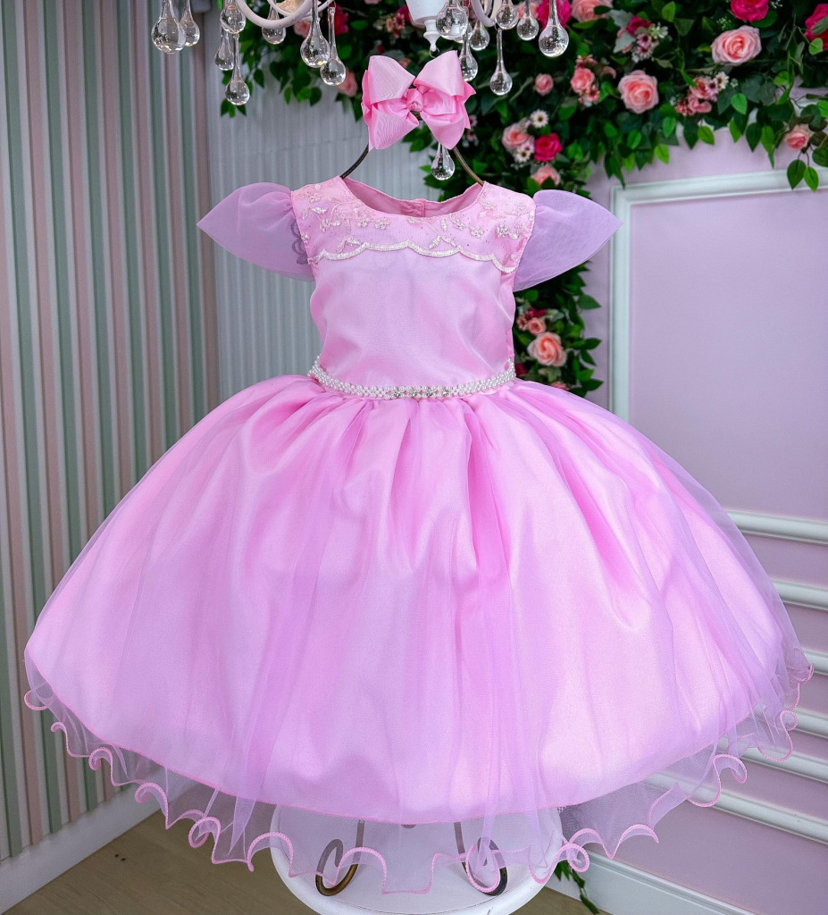 Vestido Marie Rosa Bebe Carina