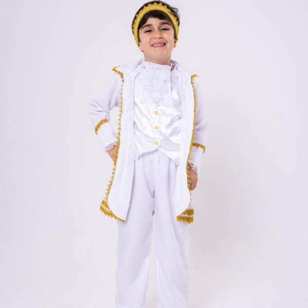 Fantasia Princesa Belli Principe Conde William Branco