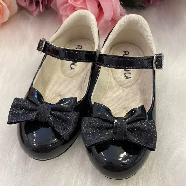 Sapatilha Flor Di Mila Julia Preto