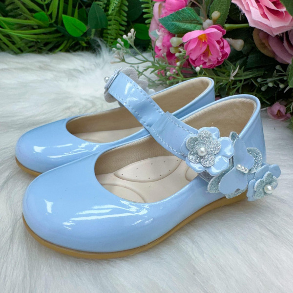 Sapatilha Doce Pe Lili Azul Bebe