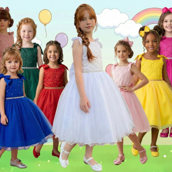 Vestido Marie Mariely + Saiote