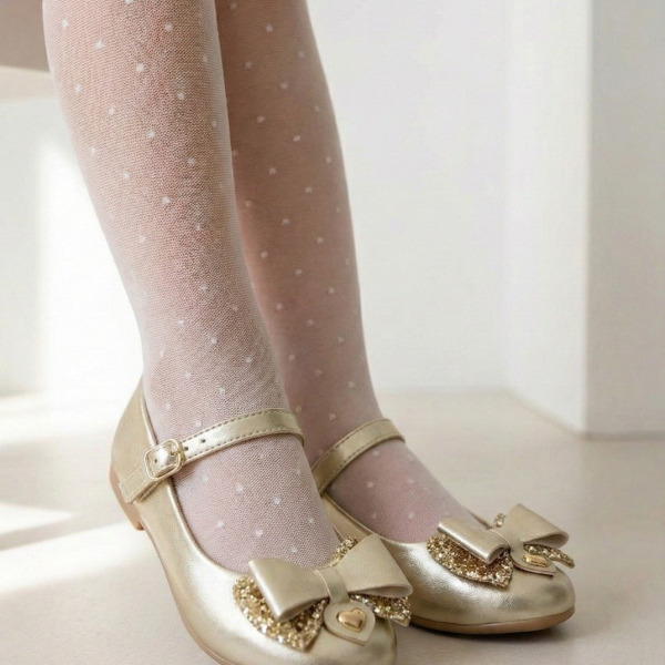 Sapatilha Doce Pe Baby Gigi Dourado