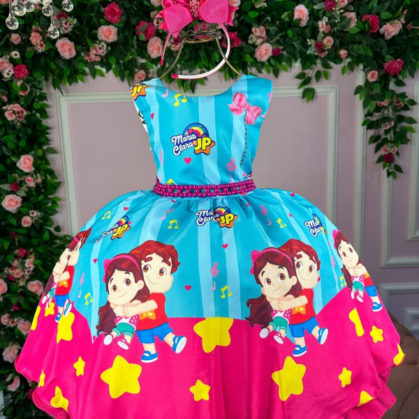 Vestido Tematicos da Miss Maria Clara e JP