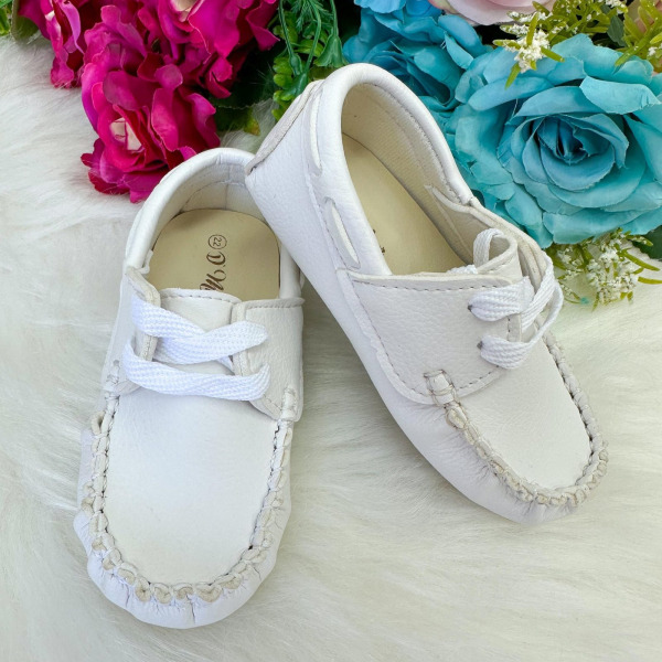 Calçado Mocassim D Milan Branco Modelo 2