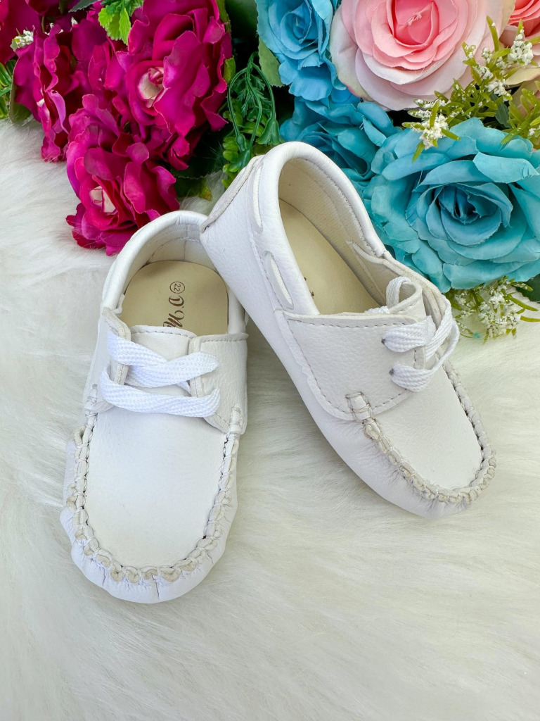 Calçado Mocassim D Milan Branco Modelo 2