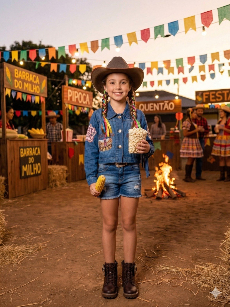 Jaqueta Blogueirinha Boiadeira Jeans