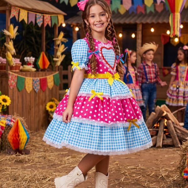 Vestido Junino Nicole